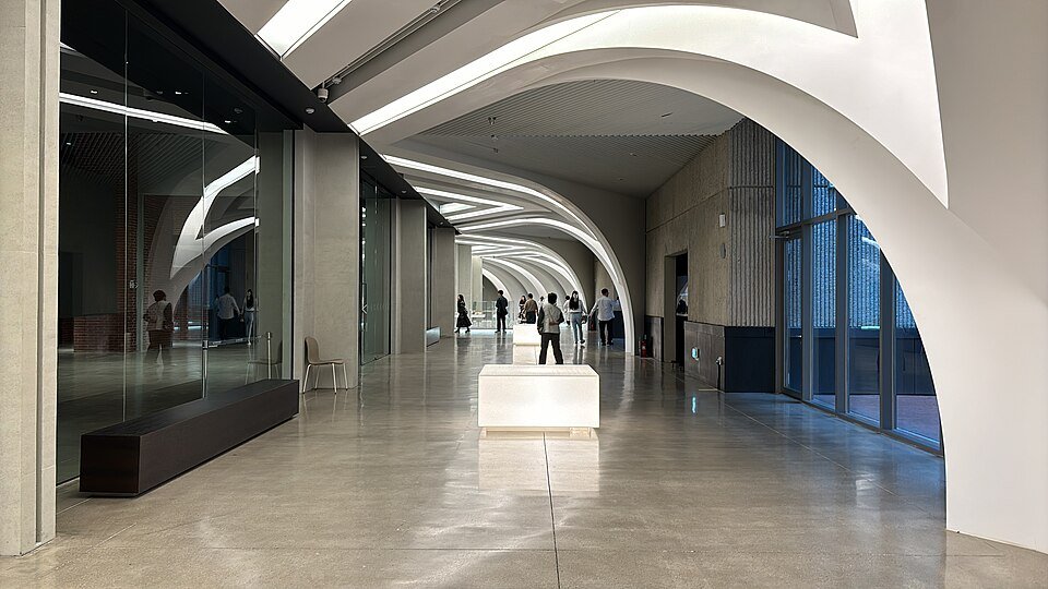 Modern architecture of Seosomun Shrine History Museum, one of the photogenic spots in Seoul