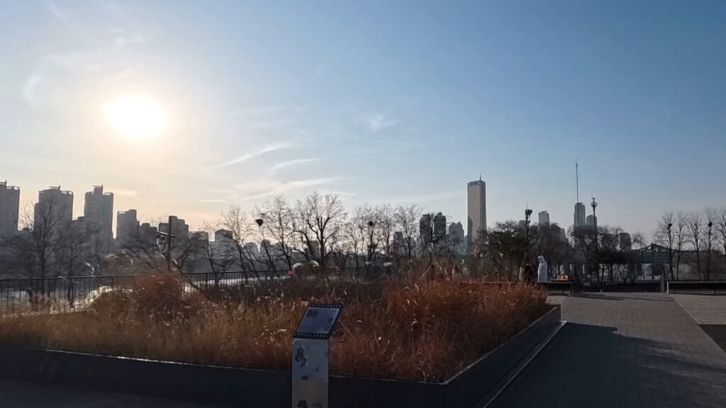 View of the Nodeul Island
