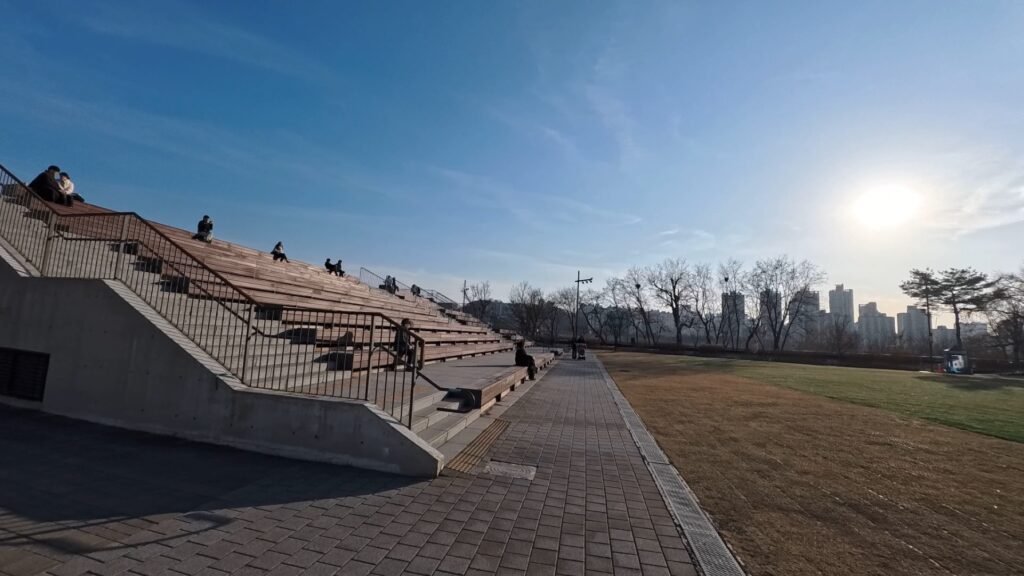 People in the Nodeul Island