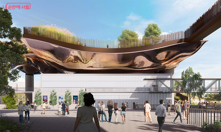 Nodeul Global Art Island Soundscape design by Thomas Heatherwick