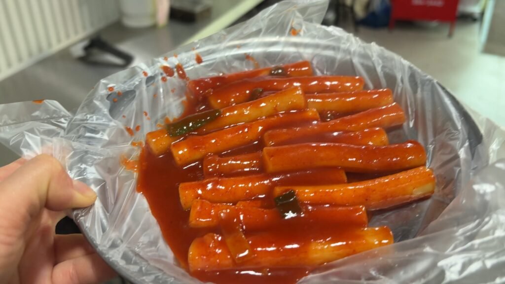 Authentic Korean street food at Cheolgil Tteokbokki.