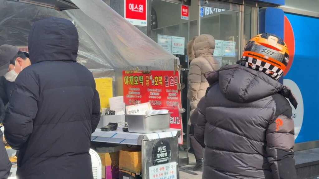 Korean-pancake-price-at-Namdaemun-market