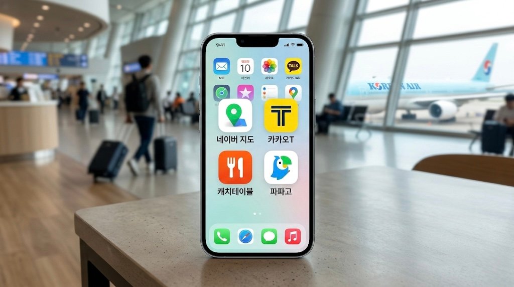 best-essential-apps-for-traveling-to-south-korea-smartphone-screen