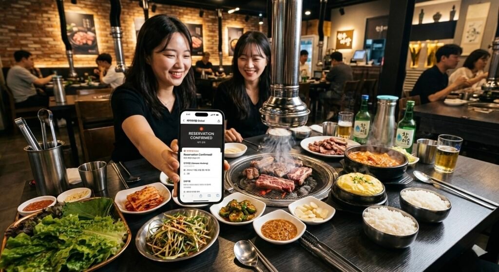booking-korean-restaurant-with-catchtable-app-seoul